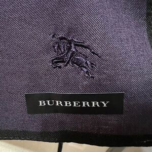 Burberry, Purple, Scarf or handkerchief